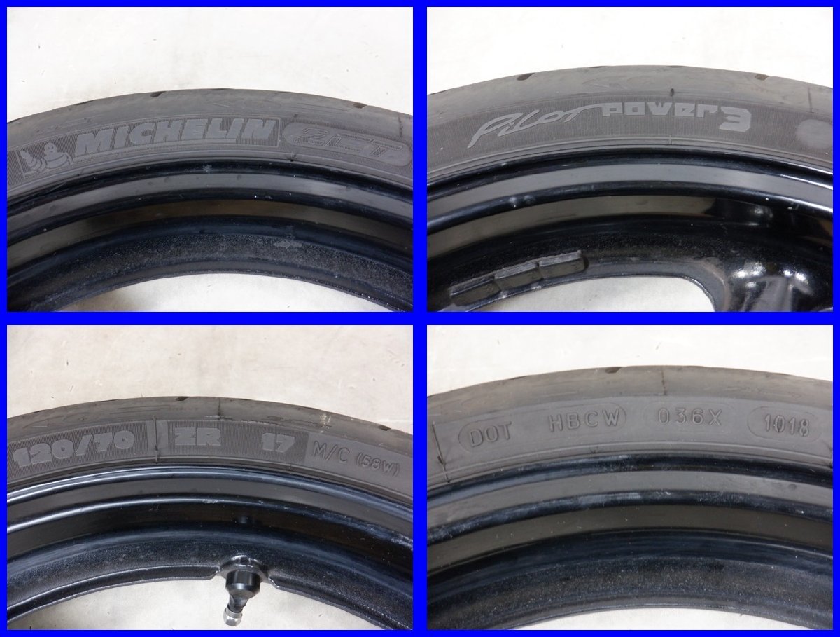 ◇8C83 CBR900RR-3 フロントホイール ENKEI タイヤ JH2SC44A1YM 140