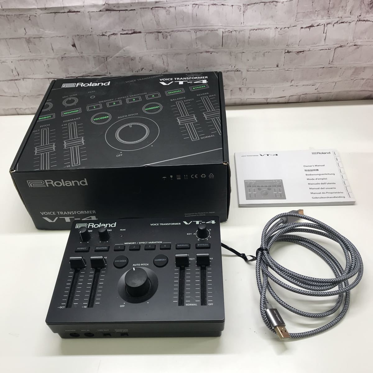 221209SK040194 Roland VT-4 ボイストランスフォーマー VT-4 Roland