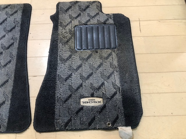 日産 180SX 純正 フロアマット カーペット RPS13 SR CA NISSAN GENUINE  