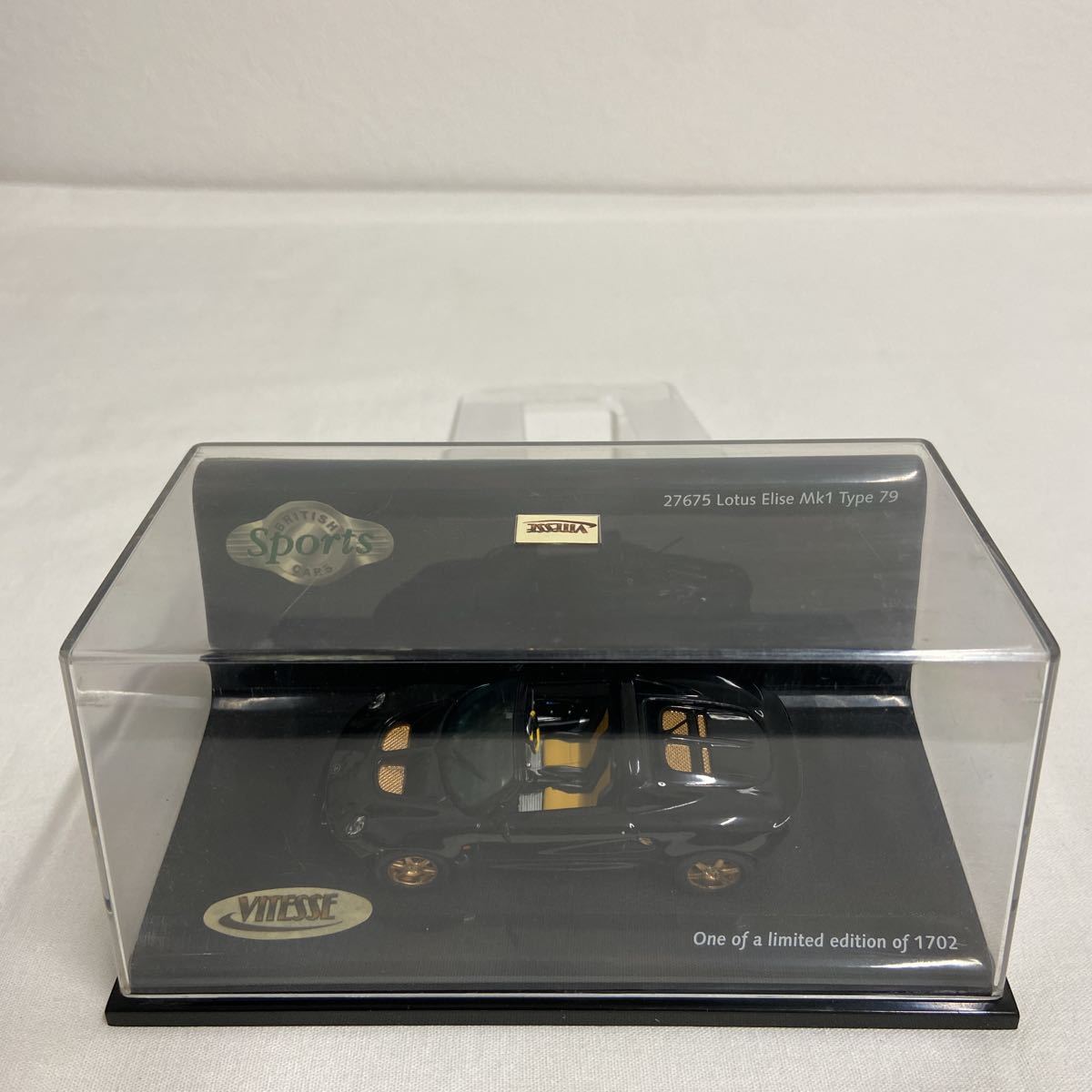 VITESSE 1/43 LOTUS ELISE MK1 Type79 black ビテス ロータス エリーゼ