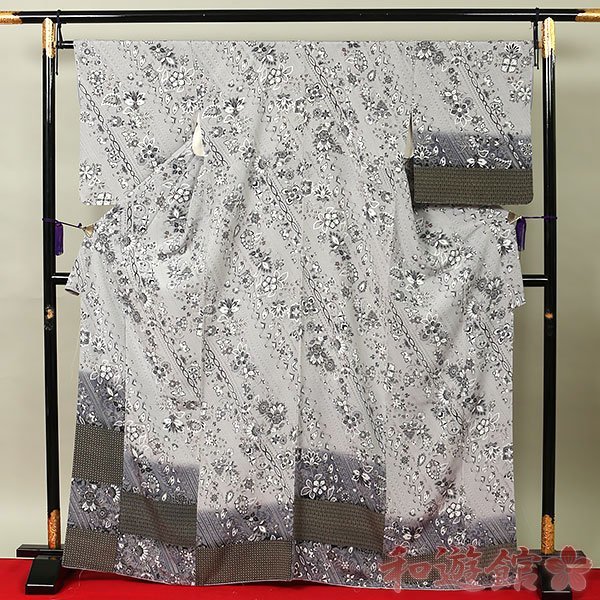 数量限定，品質保証 和遊館 EHF1020 お仕立て上がり 躾糸付き 正絹本加工訪問着(仕立て上がり)｜売買されたオークション情報、yahooの商品情報をアーカイブ公開 - オークファン 仕立て上がり