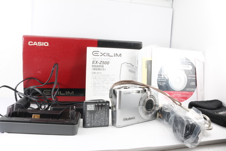 【美品・返品保証】 CASIO EXILIM EX-Z500 ブラック ☆極上品☆ CASIO EX-Z500 #C516 返品保証 カシオ Casio EXILIM EX