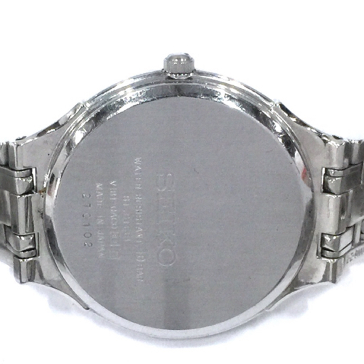 空 セイコー 腕時計 ドルチェ V181-0AC0 SV金具 クォーツ メンズ 他 8F56