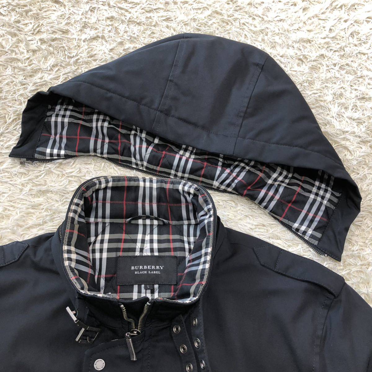 バーバリーブラックレーベル 【圧巻ノバチェック】BURBERRY BLACK