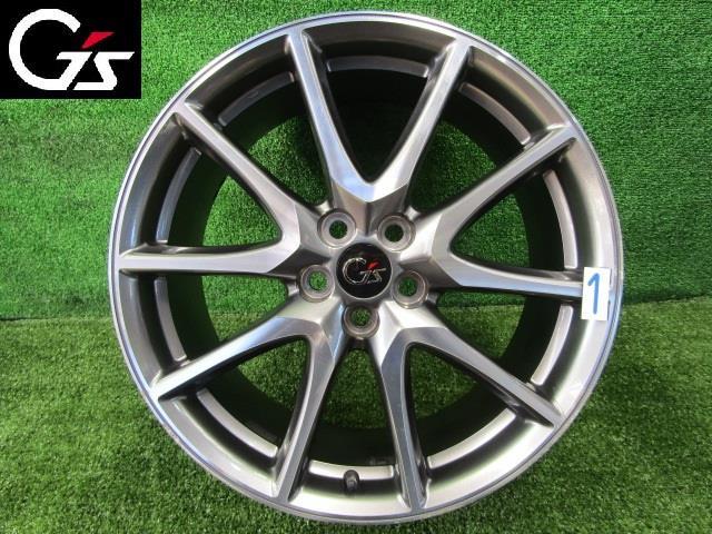 プリウス　ZVW30　G’ｓ　純正アルミ　1本　18x7.5J　5H　PCD100　42611-WY150　送料【S1】