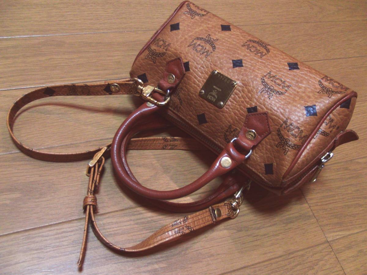 名作！定価￥102，300 美品 エムシーエム MCM「ヴィセトス VISETOS 