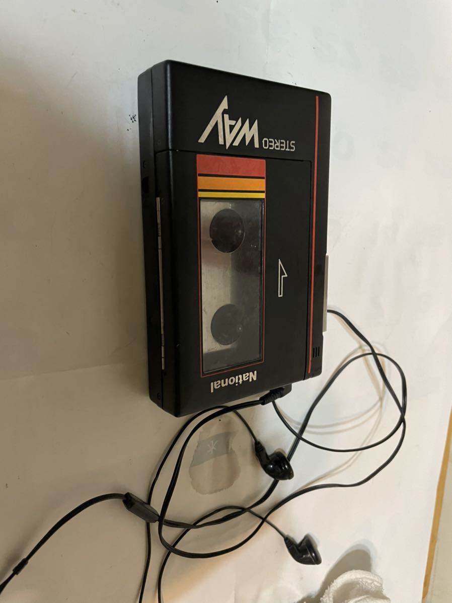 ナショナル WAY RQ-J9 ポータブルカセットプレーヤー National RQ-J9
