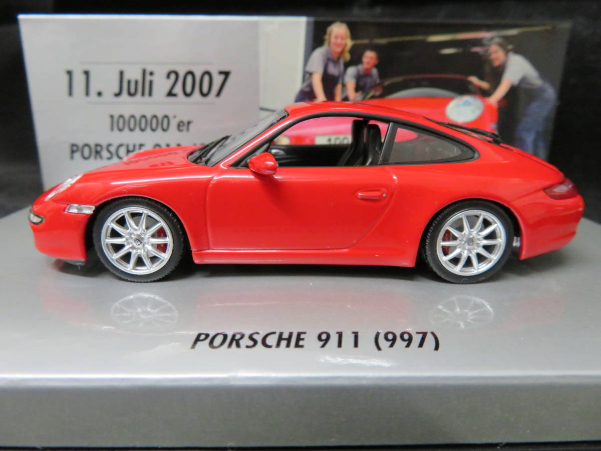 低価，格安 1/43 ポルシェ 911 カレラS 997 １０万台記念 レッド(乗用車)｜売買されたオークション情報、yahooの商品情報をアーカイブ公開 - オークファン 乗用車
