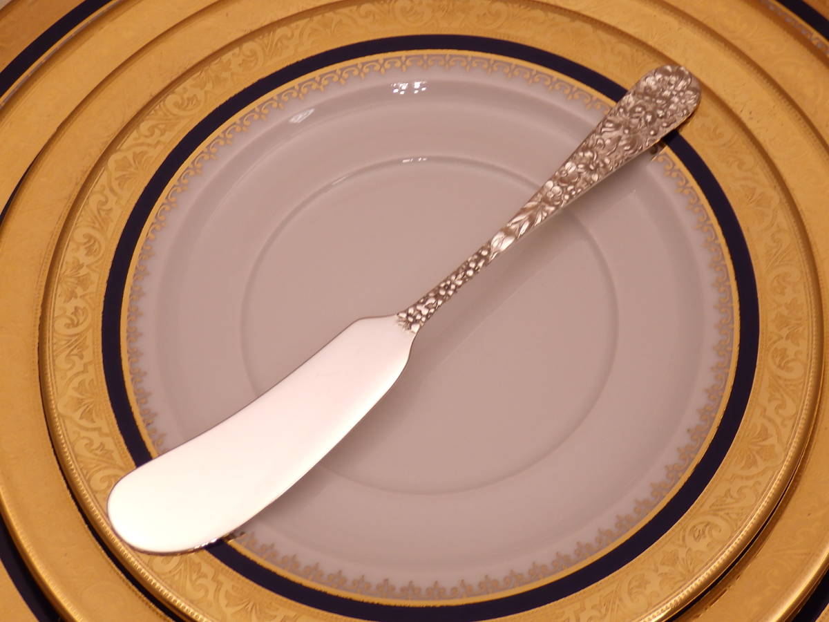 スターリングシルバー バターナイフ シュガースプーンセット silver925