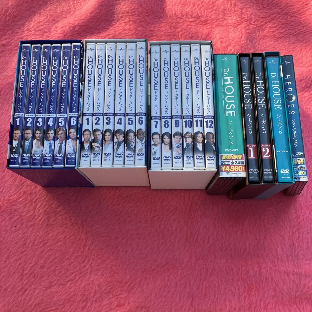 DR.HOUSE ドクターハウス DVD-BOX シーズン1.2.3.5.6.ファイナル
