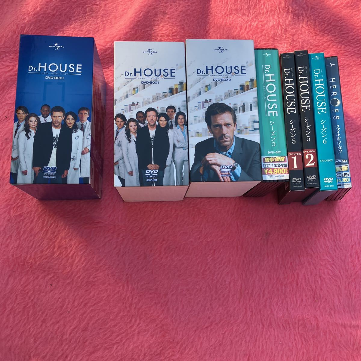 DR.HOUSE ドクターハウス DVD-BOX シーズン1.2.3.5.6.ファイナル