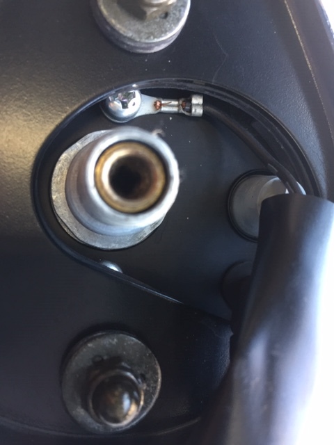 TW225 純正スピードメーター インジケーター 新車外し