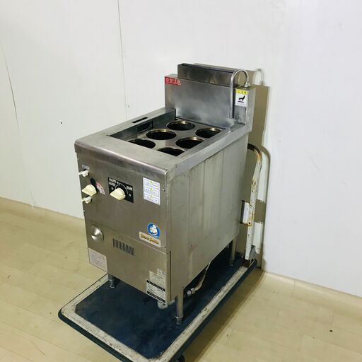 店舗用品 北沢産業 ゆで麺機 KSK-106G LPG LPガス スーパーケトル 噴流式