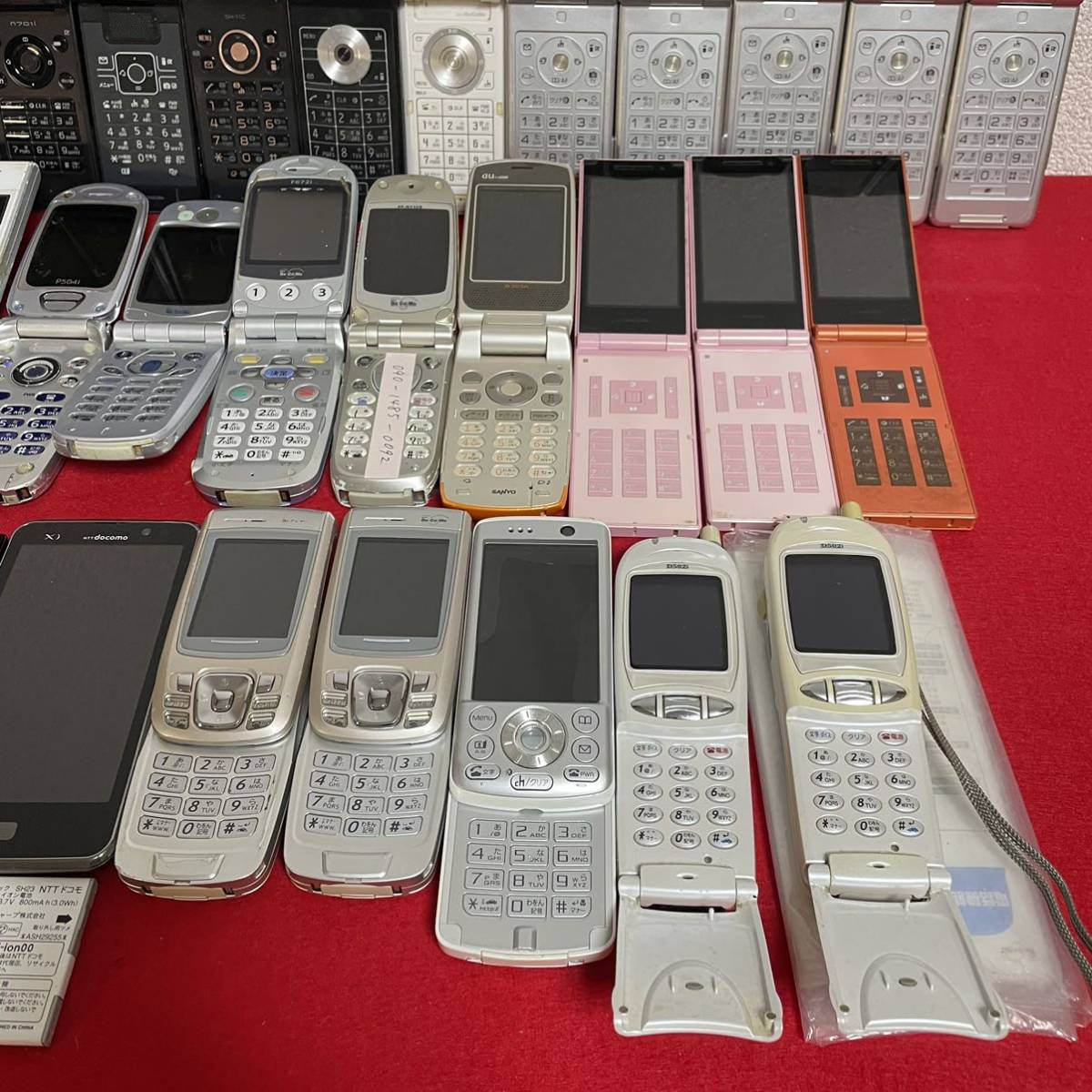 TM☆計30点 携帯電話 ガラケー スマホ まとめ売り セット 大量 動作 