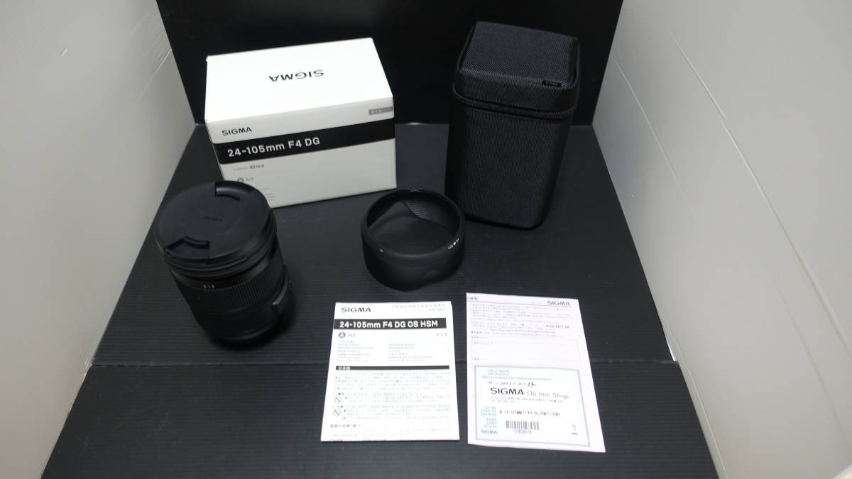 美品 SIGMA(シグマ) 24-105mm F4 DG HSM Art (Sony A-mount)(フルサイズ用)メーカー保障残