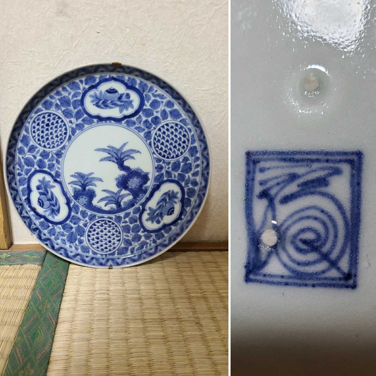 無双譜 道光年製銘 唐物 清時代 南京染付 色絵 粉彩 湯呑 蕎麦猪口
