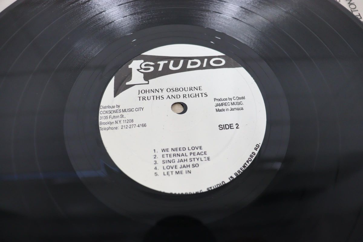 Rights Johnny Truths Osbourne - | & And – Studio One and LP