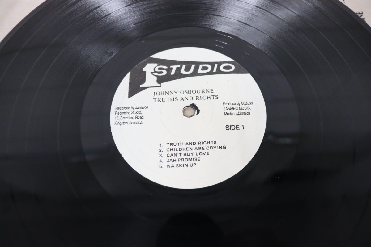 Rights Johnny Truths Osbourne - | & And – Studio One and LP