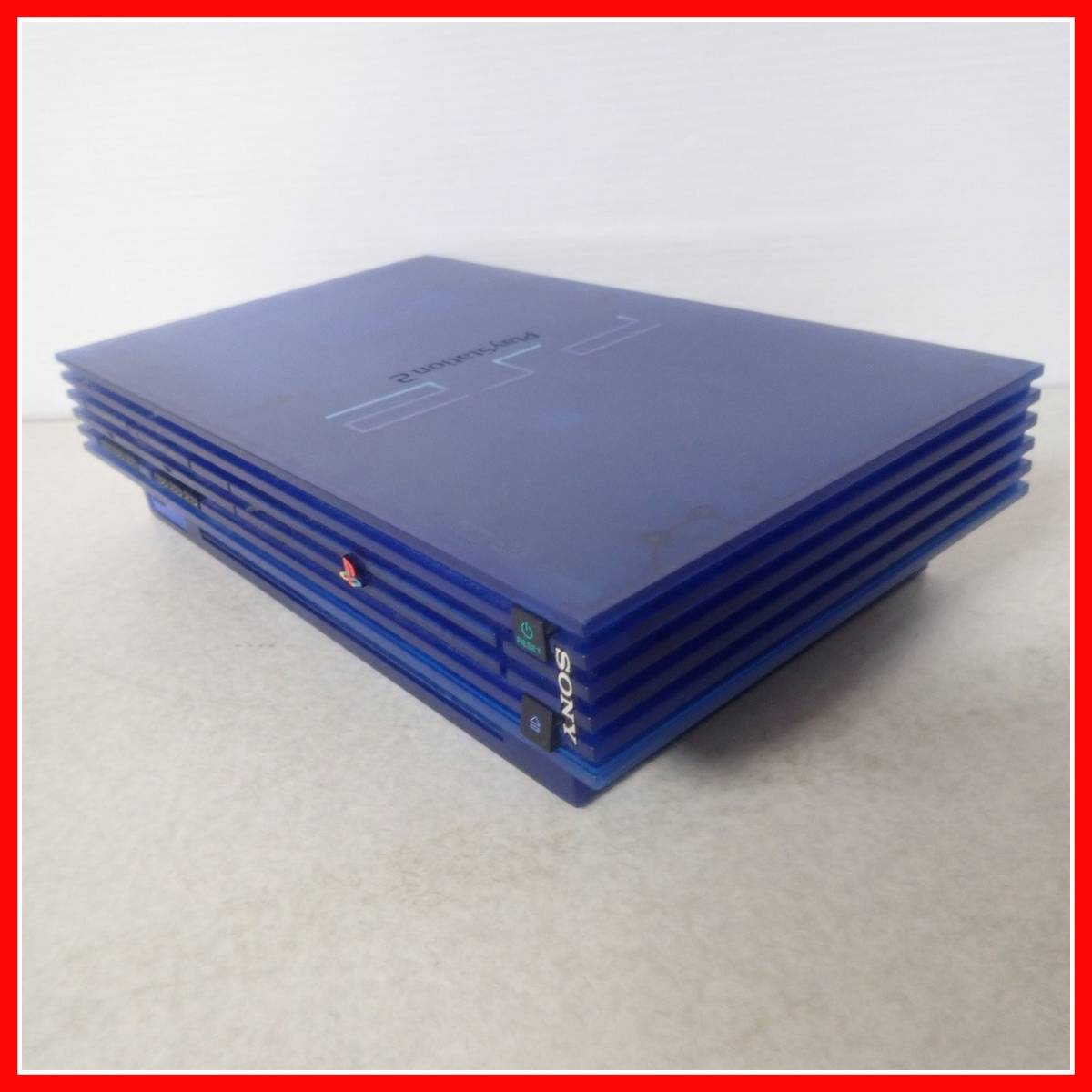 SCPH-37000 オーシャンブルー PS2 scph-37000 箱・説明書・付属品付き