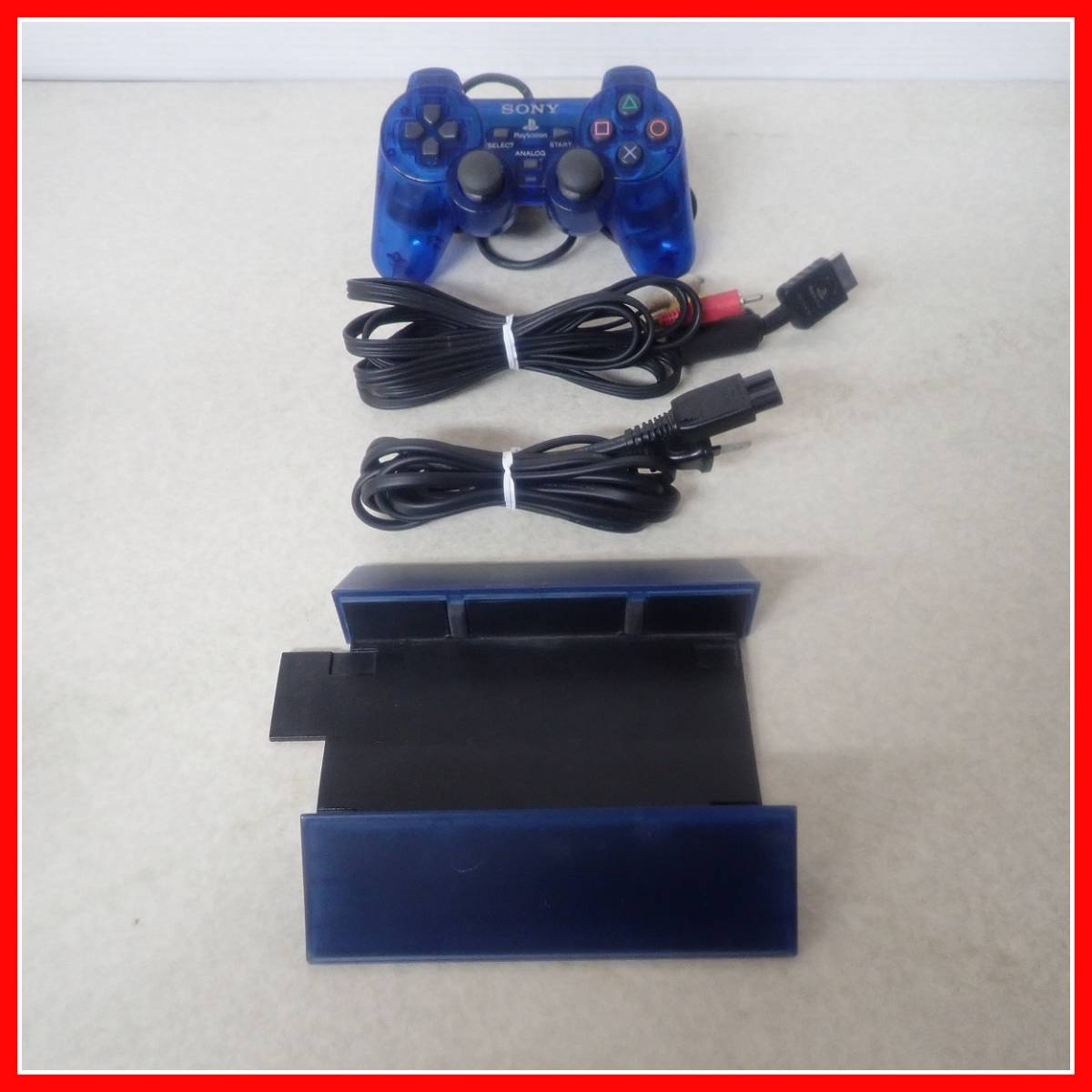 SCPH-37000 オーシャンブルー PS2 scph-37000 箱・説明書・付属品付き