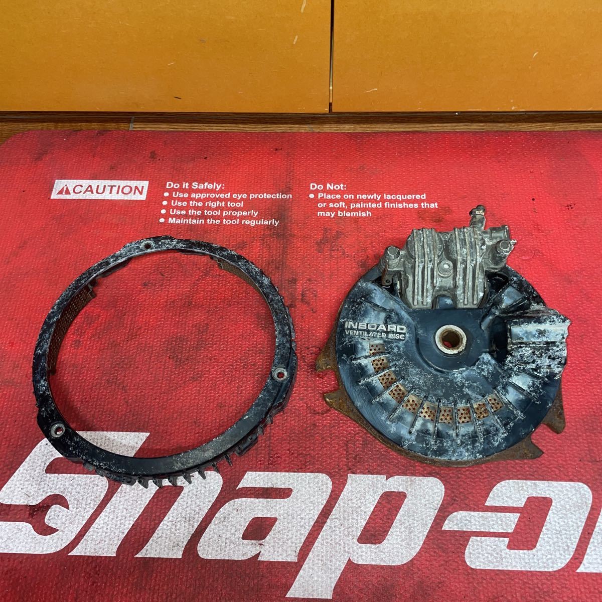 HONDA CBX400F HNBOARD DISC ジャンク品　インボード　リア