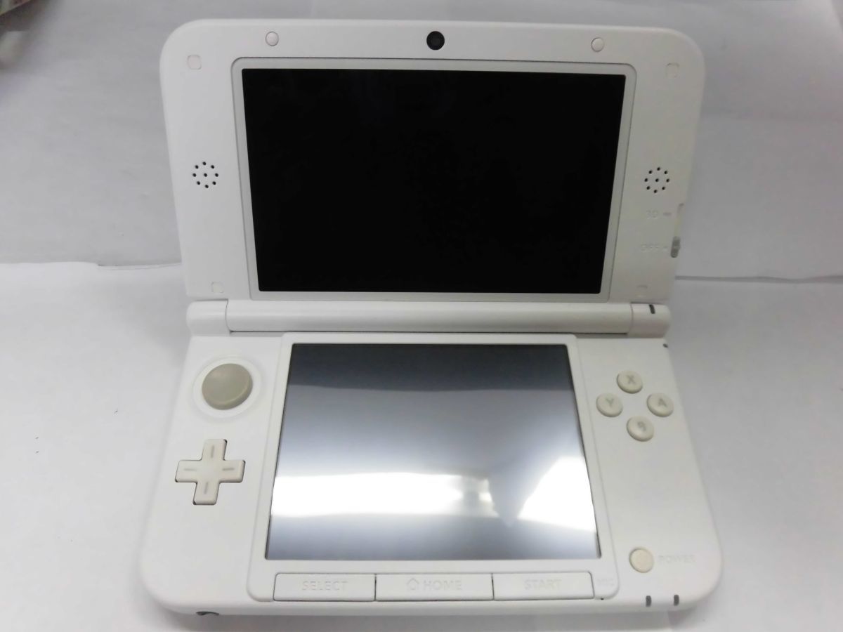 25 送60サ 1227＆B03 3DSLL ホワイト ver11.5.0-38J 画面日焼け有 中古  
