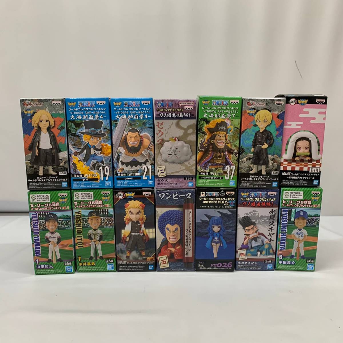 ワンピース2点おまとめ No.9293 ☆1円～【フィギュア】ワーコレ まとめ （ワンピース/東京