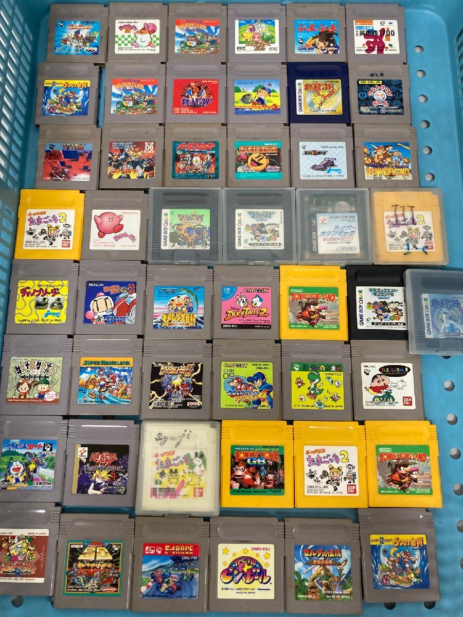 H【現状渡し品】 ゲームソフト まとめ売り ゲームボーイ