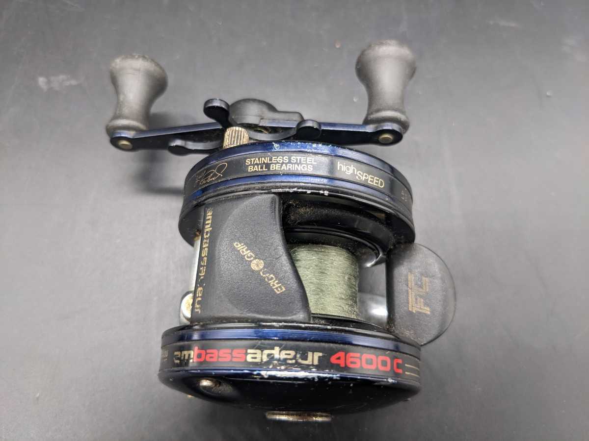 ②-0005 AbuGarcia アブガルシア Ambassadeur アンバサダー 4600C 釣り