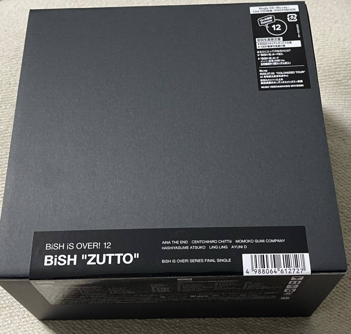 新品　未使用　未開封　BiSH ZUTTO 初回生産限定盤 BiSH「ZUTTO」初回生産限定盤 3CD+Blu-ray＋PHOTOBOOK⑪ 【公式通販】