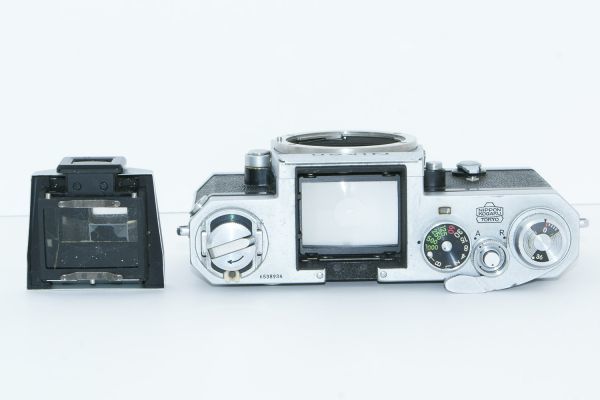 Nikon ニコン F　前期アイレベル　シルバー　ボディのみ　富士山マーク#1124