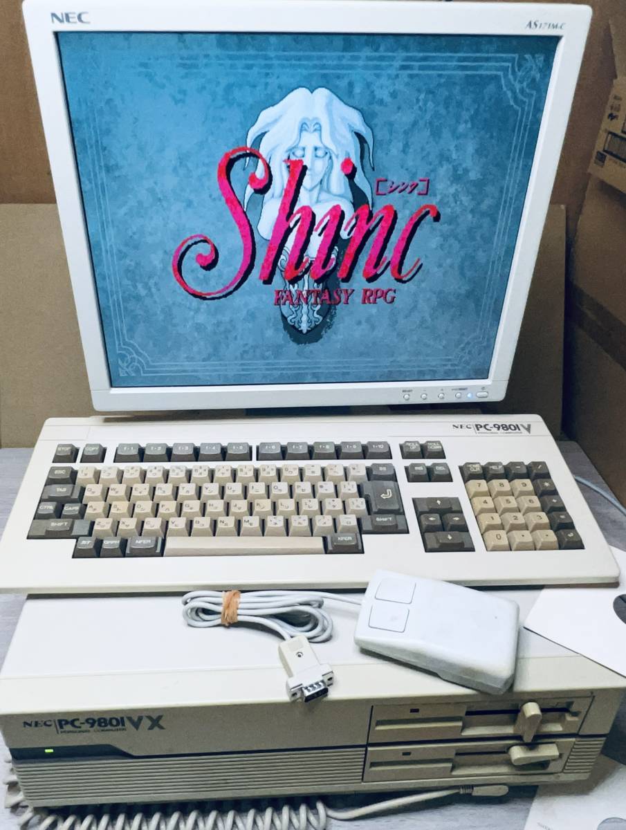 PC-9801 ジャンク品 VX - （HDD NEC 本体 PC-9801VX ⁄SCSIボード⁄ケーブル⁄