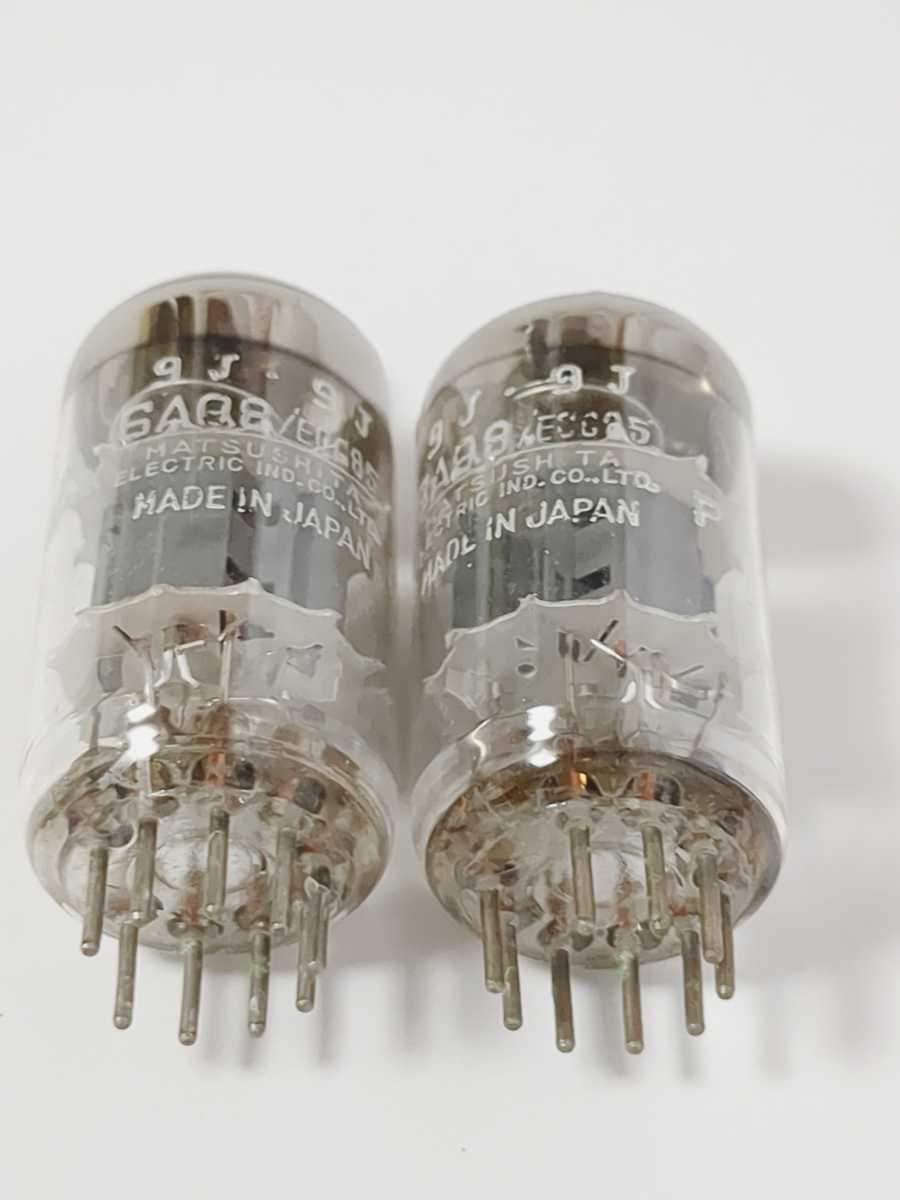 MATSUSHITA6AQ8⁄ECC85真空管 6本セット 日本製 公式通販 13746 松下