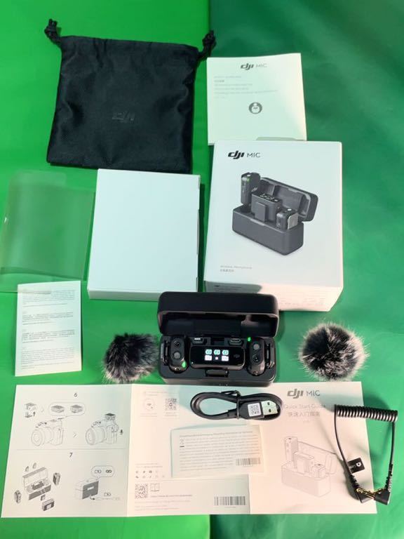 DJI MIC トランスミッター&レシーバー2個 AST01 ASR01 未使用に近い