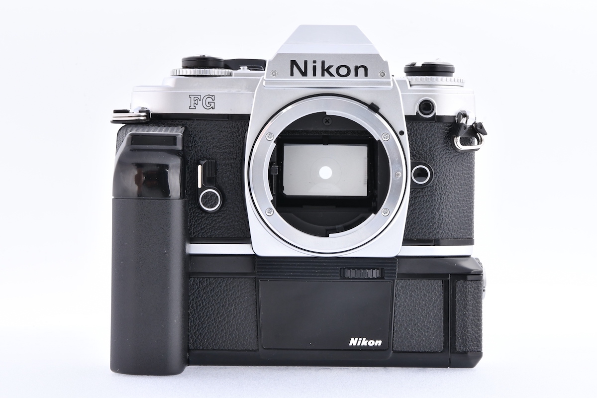 Nikon FG ボディ + MF-15 + MD-14 ニコン フィルムカメラ MF一眼レフ