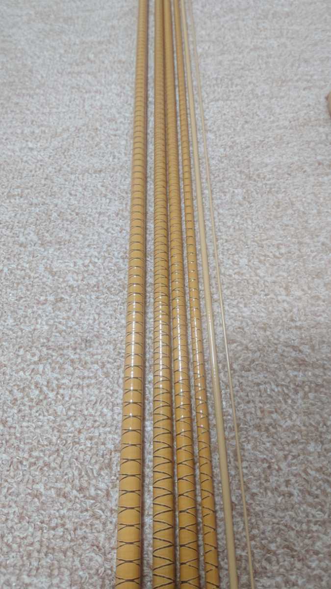 シマノ並み継ぎヘラ竿 朱紋峰 ぬけさく 19尺 希少オールド 日本製