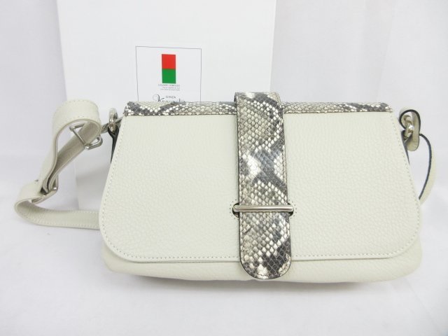 □HHほぼ未使用 【銀座かねまつ GINZA Kanematsu】 シボレザー 