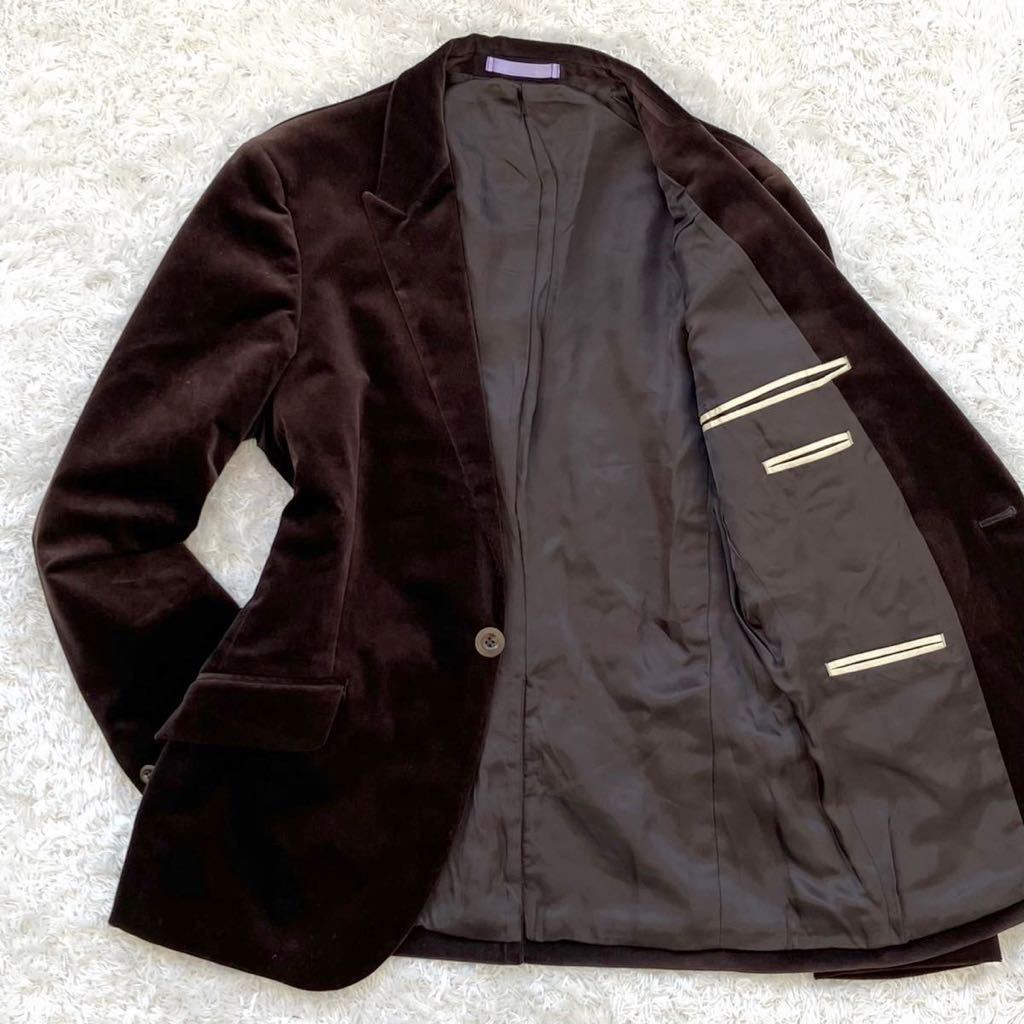 Paul Smith ロンドン テーラードジャケット ダークブラウン インショップ 極美品☆ Paul Smith London【紳士な佇まい】ポール