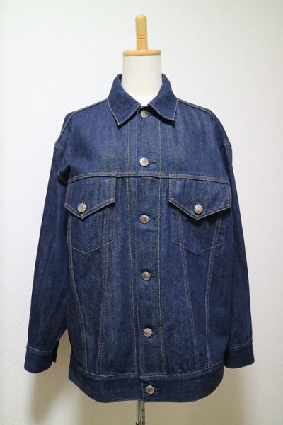 HYKE DENIM JACKET TYPE3 (BIG FIT) ハイク デニムジャケット ビッグ