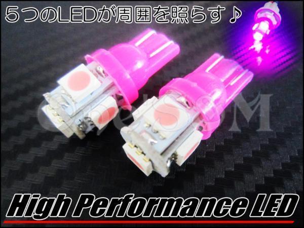 D7-5PU 2個セット LEDメーター球Set 紫色 スーパーディオ ZX AF27 AF28