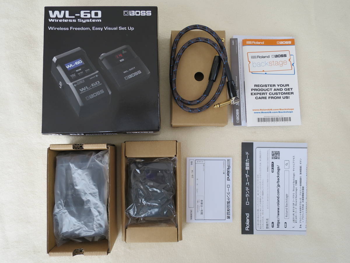 WL-60 BOSS ボス Wireless ワイヤレスシステム System | &frasl; ｜イケベ楽器店 WL-60」のご紹介!!新商品｜島村楽器 ペダル型 ワイヤレスシステム「BOSS - ギターワイヤレスシステム 島村楽器 ギター
