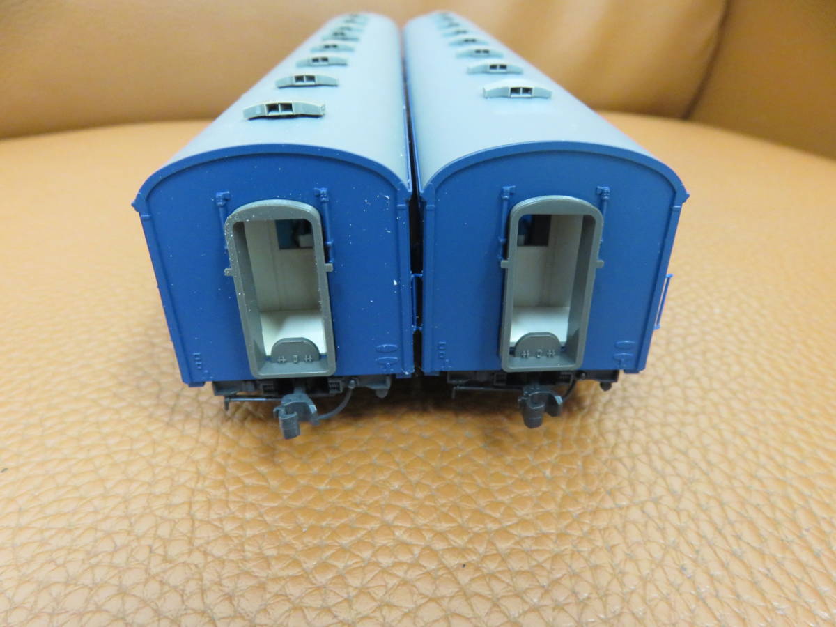 4719 KATO 1-505 スハ43(ブルー) 2両まとめ 箱入り USED品 ブルー KATO |