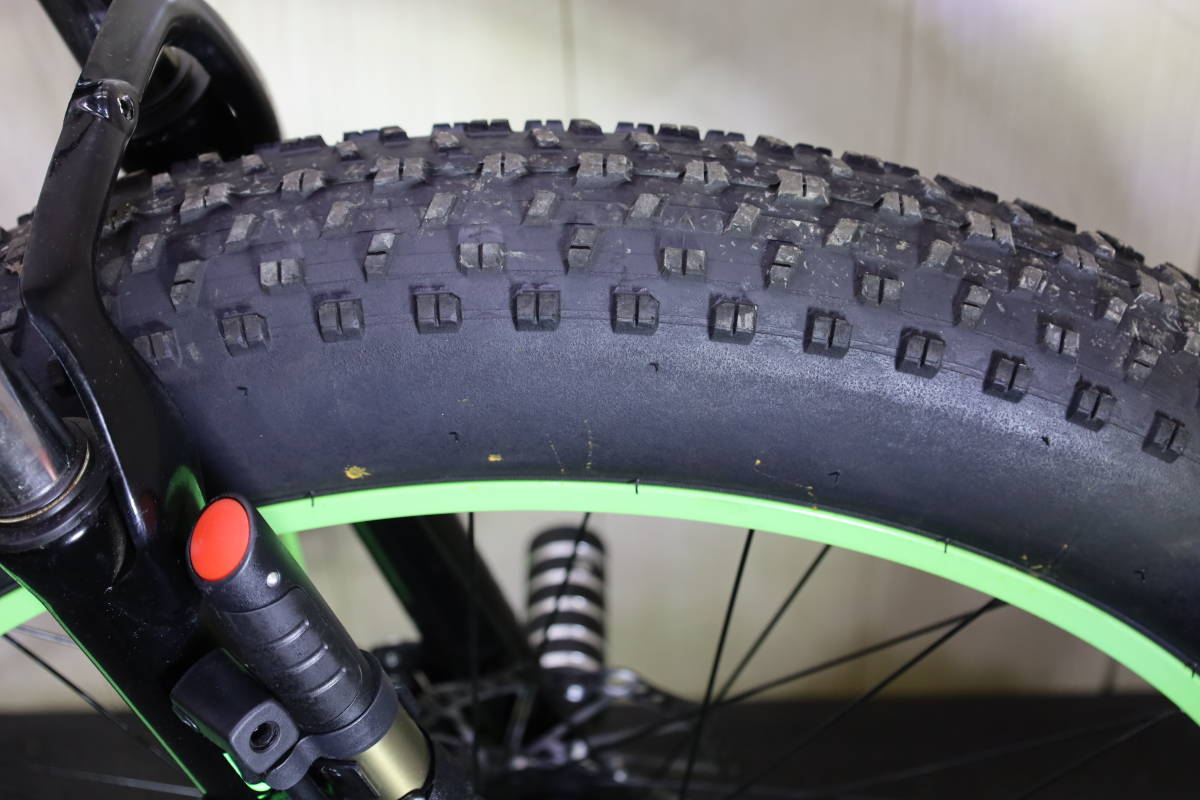 BENSHI ベンシ 26X4.0 7速 410mm ディスクブレーキ ファットバイクの