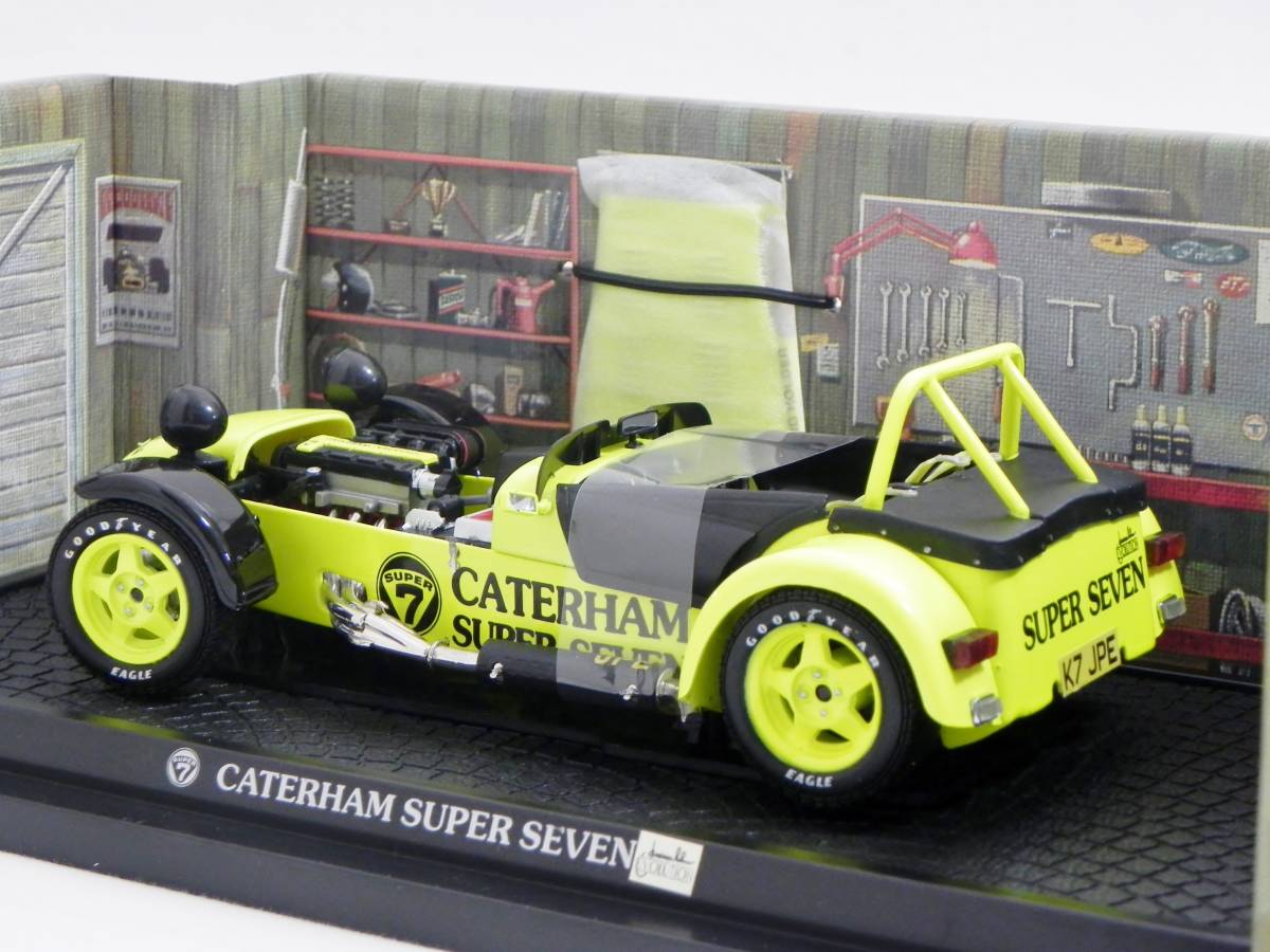 京商 1/18 ケーターハム スーパーセブン JPE イエロー CATERHAM SUPER
