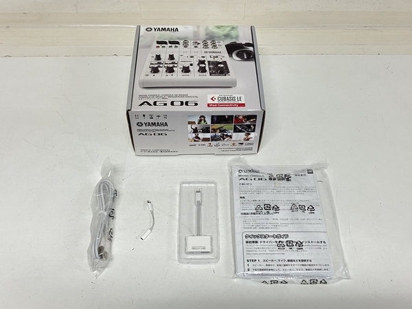 YAMAHA AG06 音声用 ミキサー 6チャンネル ヤマハ 中古 F7110370