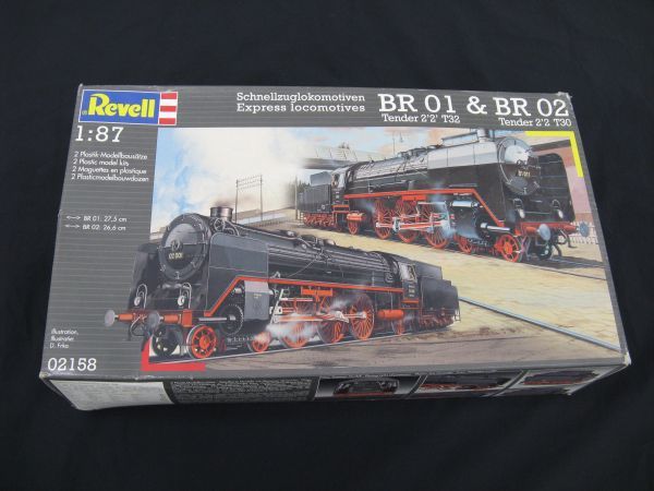 ☆ レベル 1/87 ドイツ国鉄蒸気機関車 BR01 ＆ BR02 2両セット