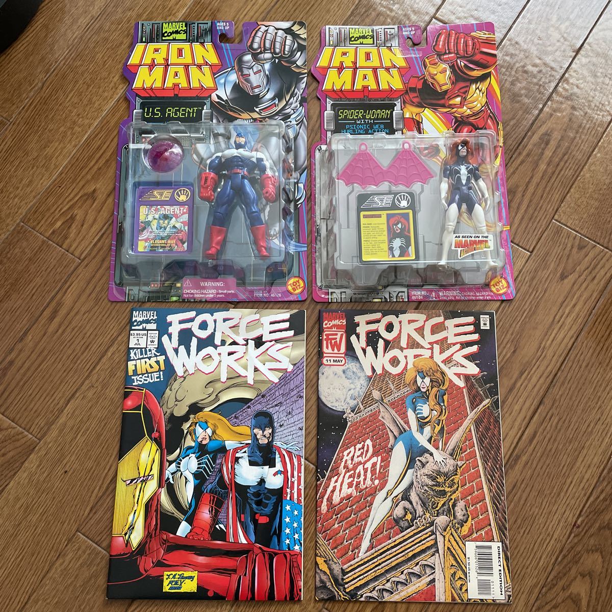 IRONMAN ユーエスエージェント U.S.AGENT スパイダーウーマン SPIDERWOMAN アメリカンコミック