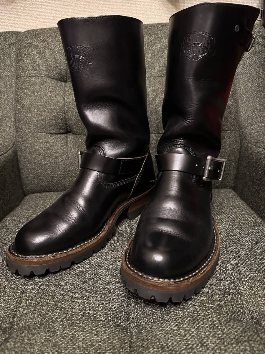 White's Nomad ホワイツ ノマド Size7.5EE ホーウィン クロムエクセル ブラック エンジニアブーツ