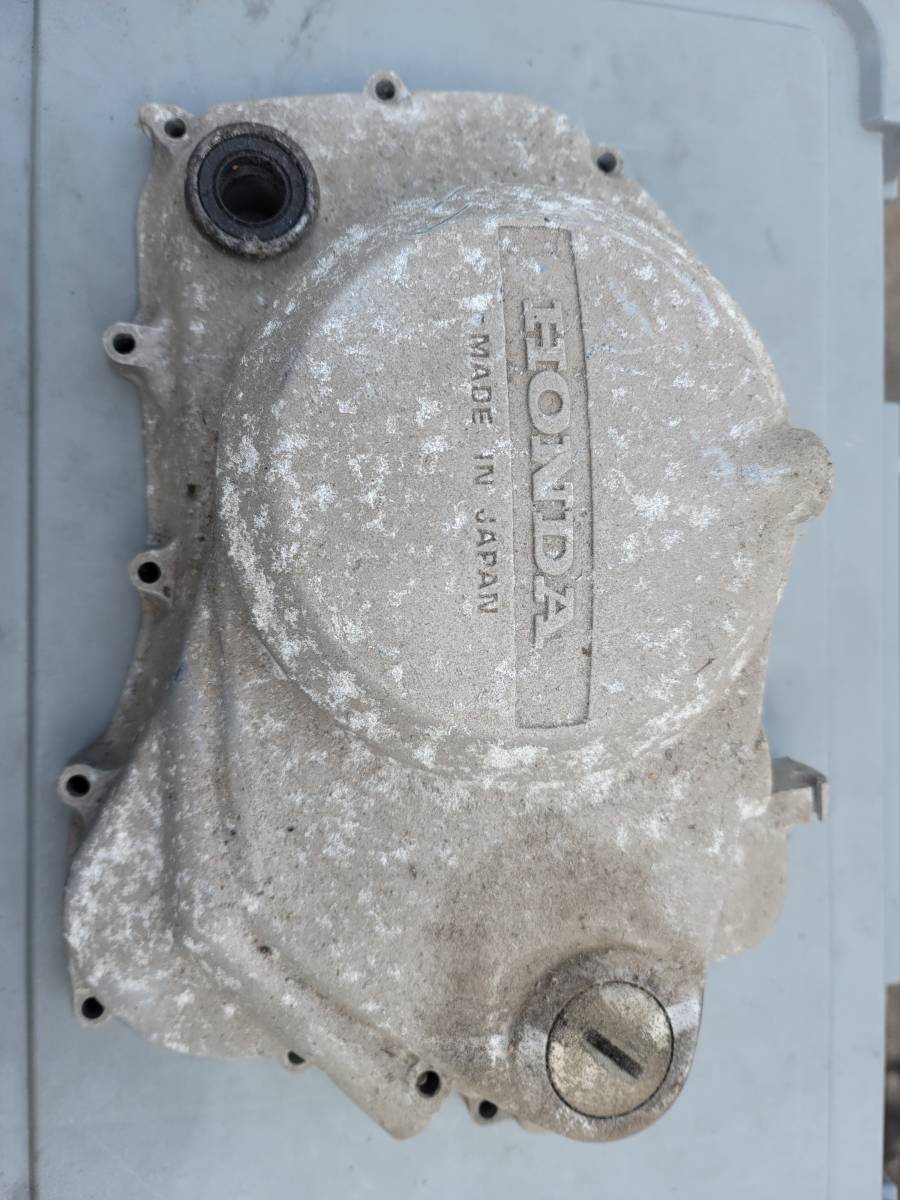 ホーク　クラッチカバー　削れ無し　ポリッシュ用に最適　CB250T　CB400T　CB250N　スーパーホーク