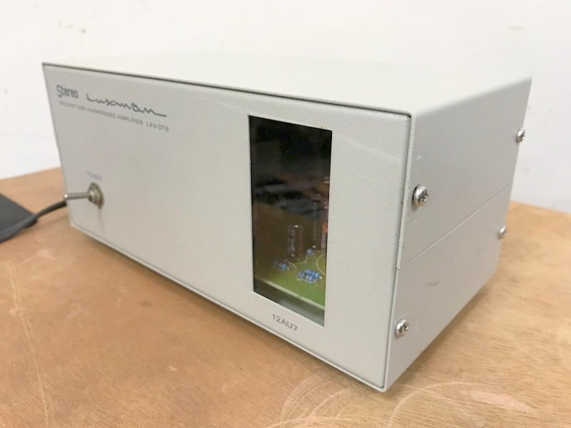 Luxman 真空管ハーモナイザー　LXT-OT6 Luxman 真空管ハーモナイザー LXT-OT6 ラックスマンの付録“真空管